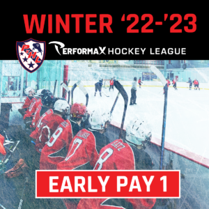 2022-2023 Winter League (Early Pay: Payment 1 Due Sept 1st)